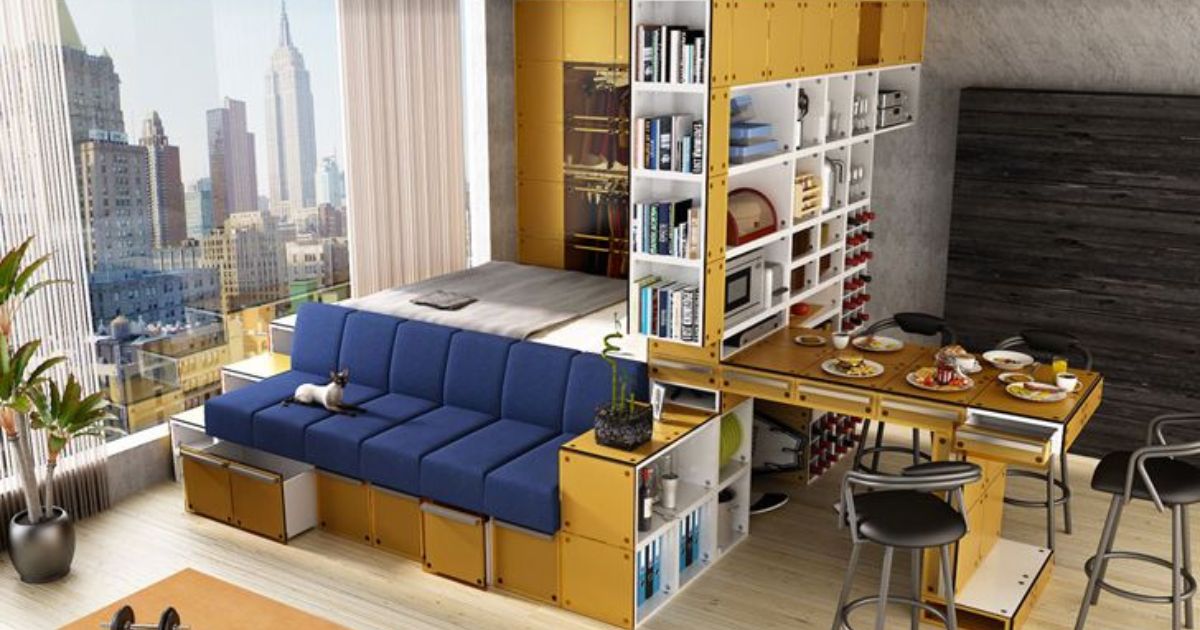 20 Unique Space-Saving Solutions for Every Home
